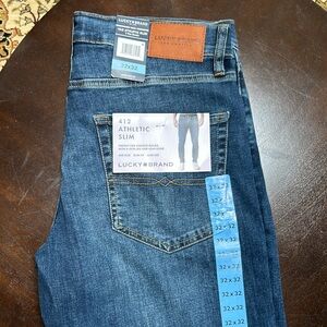 Lucky Brand 412 Athletic Slim Jeans Size 32/32 brand new with tags